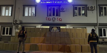 Şüpheli tırda 5,5 milyon adet bandrolsüz sigara ele geçirildi