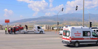 Kahramanmaraş’ta 2 farklı trafik kazasında 2 kişi yaralandı