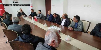 Kars hayvancılığı masaya yatırıldı: Birlik Başkanı Eren Alp’ten Aydın’a ziyaret