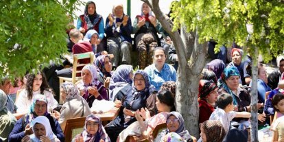 Güllüce Köyü’nde geleneksel yağmur duası yapıldı