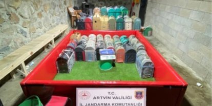Artvin’de horoz dövüşüne jandarma baskını: 39 kişiye toplam 500 bin lira ceza