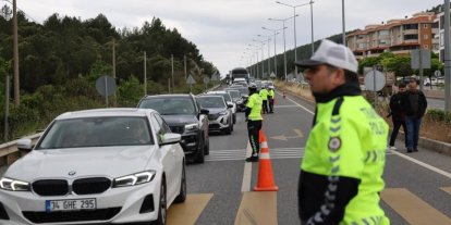Muğla’da 9 günlük Bayram mesaisinde 37 bin araç kontrol edildi
