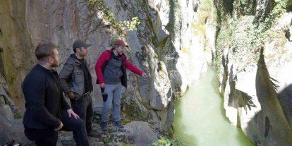 Tarihi kalıntıların da bulunduğu iki köy arasında kalan kanyon, keşfedilmeyi bekliyor