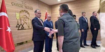 Çankırı’da protokol ile kamu personelleri bayramlaştı