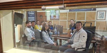 "Son Hasat" tiyatro ekibi TRT Erzurum Radyosu’na konuk oldu