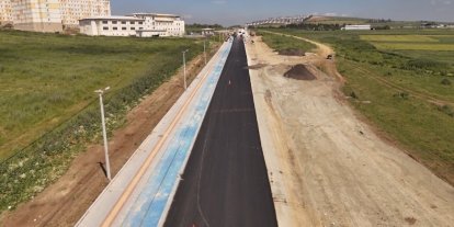 Köseilyas-NKÜ Hayvan Hastanesi yolu tamamlandı: Yurtta kalan öğrenciler de rahatladı