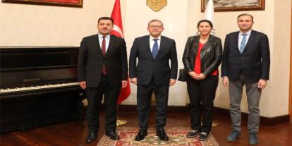 Kars Çevre Şehircilik İl Müdürlüğü’nden Vali Ziya Polat’a Ziyaret