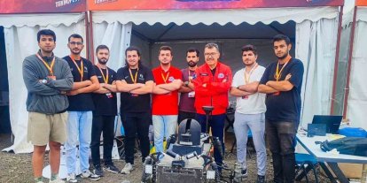 KBÜ takımı Uluslararası İnsansız Kara Aracı Yarışmasında finalist oldu