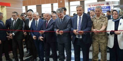 Gaziantep Adliyesi’nde resim ve el sanatları sergisi açıldı