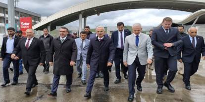 Bakan Uraloğlu ve Milletvekili Çalkın Orta Koridor İçin Gürcistan’da