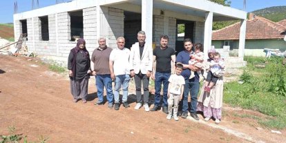 Isparta Belediyesi’nden Tezcan ailesine destek eli