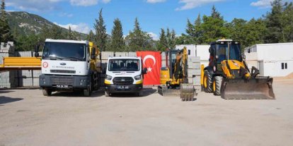 Menteşe Belediyesi’nin araç filosu güçleniyor