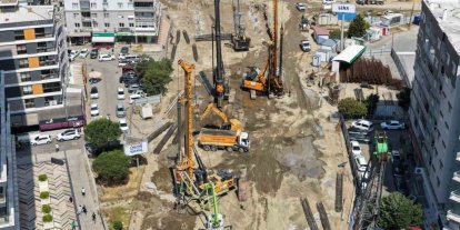 Dörtyol Köprülü Kavşağı’nda çalışmalar yüzde 45’e ulaştı