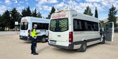 Kilis’te okul servislerine jandarma denetimi