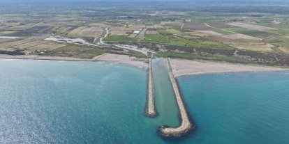 Çarşamba Dumanlı Denize Çıkış Yapısı tamamlandı