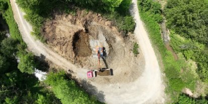 Akçakoca’da 4 kilometrelik üst yapısı tamam