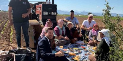 Başkan Tatık’tan tütün emekçilerine sabah ziyareti