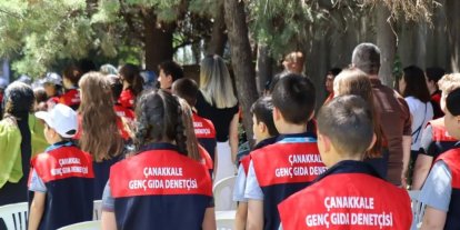 Çanakkale’de Genç Gıda Denetçileri yetiştirilmeye devam ediliyor