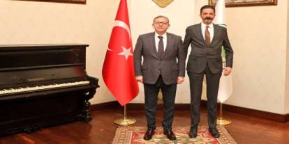 Vali Ziya Polat, MÜSİAD Kars Şube Başkanı’nı Makamında Kabul Etti