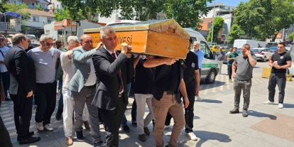 Hayatını kaybeden harita mühendisi son yolculuğuna uğurlandı