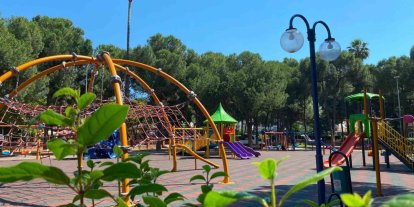 Aydın Büyükşehir’den Nazilli Atatürk Parkı’nda çevre düzenlemesi