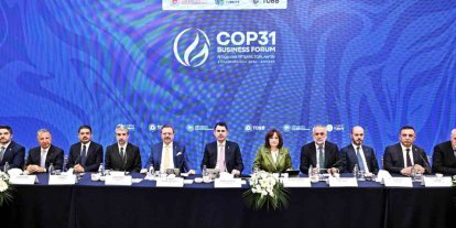 Bakan Kurum: "COP31’e iş dünyamızın mührünü vurmak için kolları sıvıyoruz"