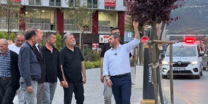 Başkan Çetinkaya tamamlanan çalışmaları inceledi