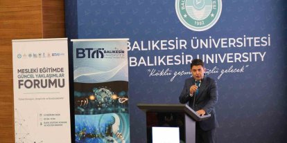 Bakan Yardımcısı Boyraz, "Mesleki Eğitimde Güncel Yaklaşımlar Forumu"nda öğrencilerle buluştu