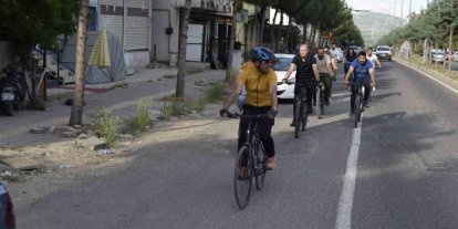 Dicle’de pedallar sağlıklı yaşam için çevrildi