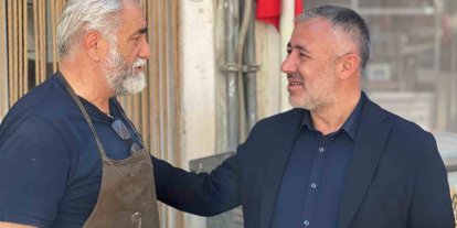 Başkan Yıldırım esnafla buluştu