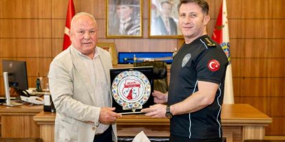 ASKF Başkanı Tosun’dan Emniyet Müdürü Çağlar’a anlamlı buluşma