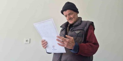 Evsiz kalan engelli vatandaş 6 aylık mücadelesinin ardından evine kavuştu