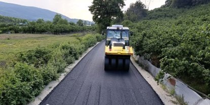 Yaz geldi asfalt çalışması hızlandı