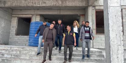 Kars’ta eğitim yatırımları yükseliyor: GAMP Lisesi ve Tarım Lisesi inşaatlarında inceleme