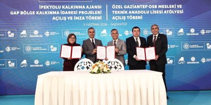 Yeni kalkınma hamleleri için imzalar atıldı
