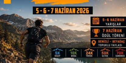 Beyağaç Sandras Ultra Trail 2026 için geri sayım başladı