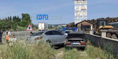 Keşan’daki trafik kazasında 2 kişi yaralandı