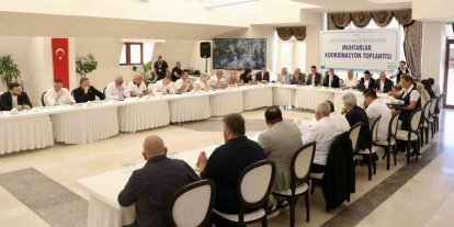 24 mahallenin talepleri koordinasyon toplantısında ele alındı