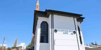 Kazanpınar cami düzenlenen törenle ibadete açıldı