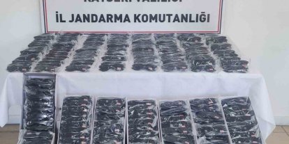 Kargo yolu ile 3 milyon TL’lik kaçak gözlüğe jandarma operasyonu