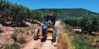 Didim’de yol çalışmaları sürüyor