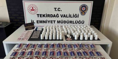 Tekirdağ’da zehir tacirlerine operasyon: 3 tutuklama
