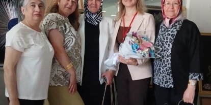 Bahçelievler kursundaki eserler Ahmet Akın’da sergilendi