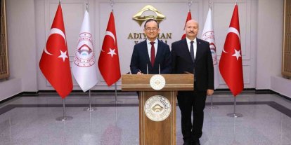 Çin Büyükelçisi Jiang Xuebin’den Adıyaman Valiliğine Ziyaret