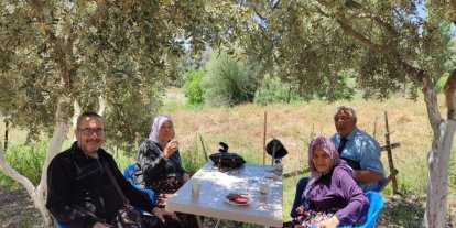 Salihli Huzurevi sakinleri doğayla buluştu