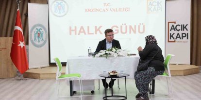 Vali Aydoğdu, Halk Günü’nde vatandaşların taleplerini dinledi