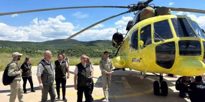 Bölge Müdürü Karartı, yangın ekipleri ve depo sahalarında incelemelerde bulundu
