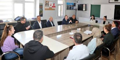 Kars Valisi Ziya Polat, Anadolu İmam Hatip Lisesi Öğrencileri ve Öğretmenleriyle Bir Araya Geldi