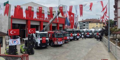 Düzce Belediyesi’ne 12 araçlık takviye