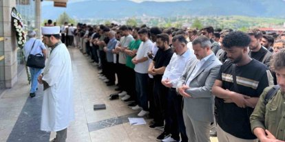 KBÜ’de hayatını kaybeden öğrenciler için gıyabi cenaze namazı kılındı